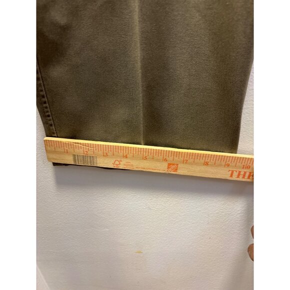Dockers Khaki Mens Khaki Chino Pants Straight-Leg Flat Front Cotton SZ38X31 - Picture 5 of 14
